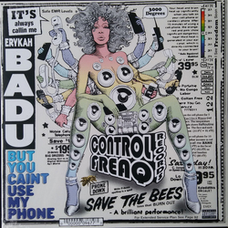 Erykah Badu But You Caint Use My Phone Vinyl LP USED