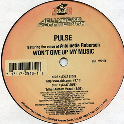 Pulse (3) / Antoinette Roberson Won't Give Up My Music Vinyl 12" USED
