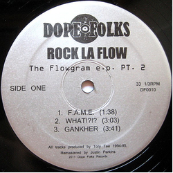 Mister Rock La Flow The Flowgram E.P. Pt. 2 Vinyl 12" USED