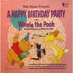 Sterling Holloway A Happy Birthday Party With Winnie The Pooh Vinyl LP USED