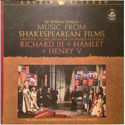 Philharmonia Orchestra / Sir William Walton Music From Shakespearean Films Vinyl LP USED