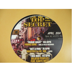 Various Top Secret - April 2004 Vinyl 12" USED