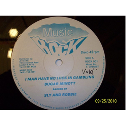 Sugar Minott / Santana (7) I Man No Have No Luck In Gambling / Baddeis On The Corner Vinyl 12" USED