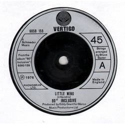 90° Inclusive Little Wing / Slave Trade Vinyl 7" USED