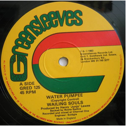 Wailing Souls Water Pumpee / Shall Up Vinyl 12" USED
