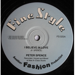 Peter Spence I Believe In Love Vinyl 12" USED