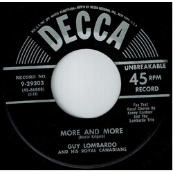 Guy Lombardo And His Royal Canadians More And More / Looking Back To See USED VINYL 7INCH 45 RPM