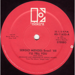 Sergio Mendes & Brasil '88 I'll Tell You Vinyl 12" USED