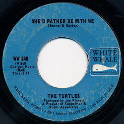 The Turtles She'd Rather Be With Me Vinyl 7" USED
