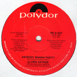 Gloria Gaynor Anybody Wanna Party? Vinyl 12" USED