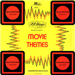 101 Strings Movie Themes Vinyl LP USED