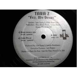Tara Z Feel My Desire USED VINYL 12INCH 33 S RPM
