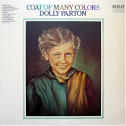 Dolly Parton Coat Of Many Colors Vinyl LP USED