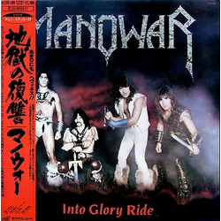Manowar Into Glory Ride Vinyl LP USED