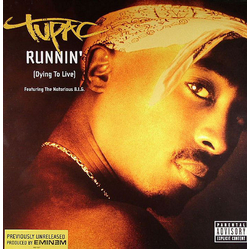 2Pac / Notorious B.I.G. Runnin' (Dying To Live) Vinyl 12" USED