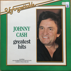 Johnny Cash Unforgettable Greatest Hits Vinyl LP USED