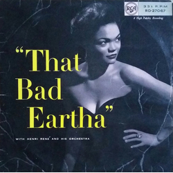 Eartha Kitt / Henri René And His Orchestra That Bad Eartha Vinyl LP USED