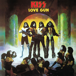 Kiss Love Gun Vinyl LP USED
