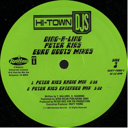 Hi-Town DJs Ding-A-Ling Vinyl 12" USED