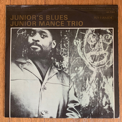 Junior Mance Trio Junior's Blues Vinyl LP USED