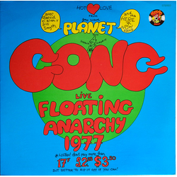 Planet Gong (2) Live Floating Anarchy 1977 Vinyl LP USED