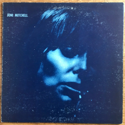 Joni Mitchell Blue Vinyl LP USED