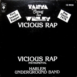 Tanya Winley / Harlem Underground Band Vicious Rap Vinyl 12" USED