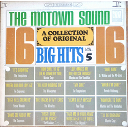 Various The Motown Sound - A Collection Of Original 16 Big Hits Vol 5 Vinyl LP USED