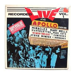 Various Motor Town Revue Vol. 1 - Recorded Live At The Apollo Vinyl LP USED
