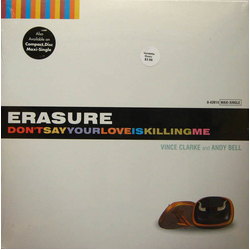 Erasure Don't Say Your Love Is Killing Me Vinyl 12" USED