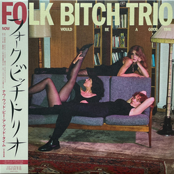 Folk Bitch Trio Now Would Be A Good Time Vinyl LP USED