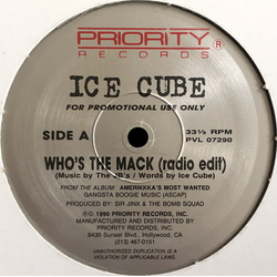Ice Cube Who's The Mack Vinyl 12" USED