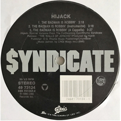 Hijack (2) The Badman Is Robbin' / Hold No Hostage / Doomsday Of Rap Vinyl 12" USED