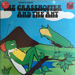The Kid Stuff Repertory Company The Grasshopper And The Ant Vinyl LP USED
