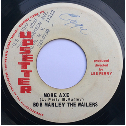 Bob Marley & The Wailers / The Upsetter More Axe / Axe Man Vinyl 7" USED