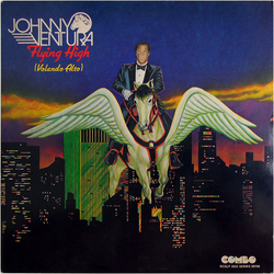 Johnny Ventura Flying High Vinyl LP USED