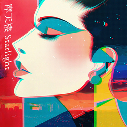 De De Mouse / Hitomitoi 摩天楼Starlight Vinyl 7" USED