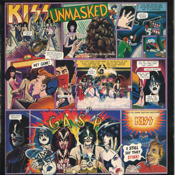 Kiss Unmasked Vinyl LP USED