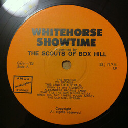 The Scouts Of Box Hill Whitehorse Showtime Vinyl LP USED