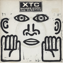 XTC Senses Working Overtime Vinyl 7" USED