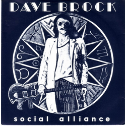 Dave Brock Social Alliance Vinyl 7" USED