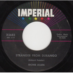 Richie Allen Stranger From Durango Vinyl 7" USED