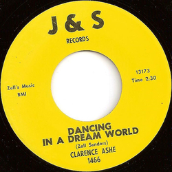 Clarence Ashe Dancing In A Dream World / Trouble I've Had Vinyl 7" USED