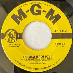 Marvin Rainwater / Connie Francis The Majesty Of Love / You, My Darlin', You Vinyl 7" USED