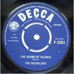 The Bachelors The Sound Of Silence VINYL 7" USED