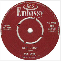 Don Duke / Jean Campbell Get Lost / Walkin' Back To Happiness USED VINYL 7INCH SINGLE