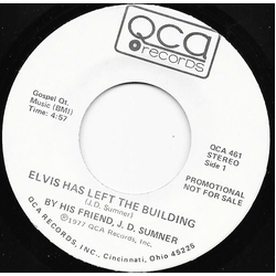 J. D. Sumner Elvis Has Left The Building Vinyl 7" USED