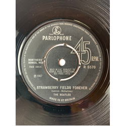 The Beatles Strawberry Fields Forever / Penny Lane Vinyl 7" USED