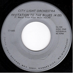 City Light Orchestra Invitation To The Blues Vinyl 7" USED