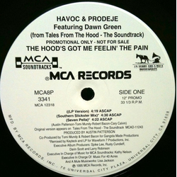 Havoc & Prodeje / Dawn Green The Hood's Got Me Feelin' The Pain Vinyl 12" USED